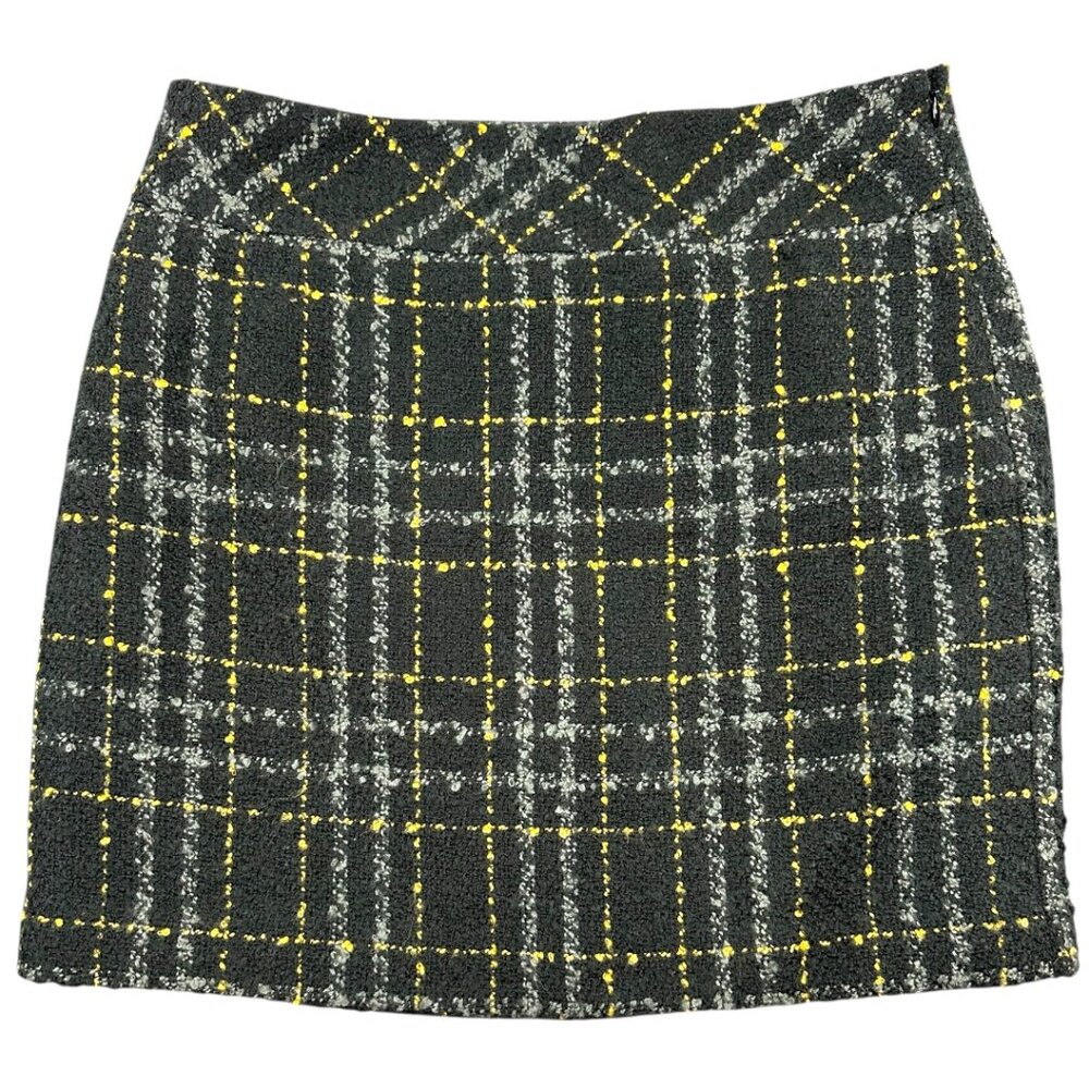 Ann Taylor Loft Plaid Pencil Skirt